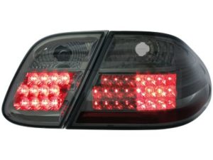 Πίσω φανάρια led για Mercedes CLK W208 (1997-2002) – φιμέ – σετ 2τμχ.