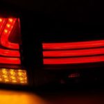 Πίσω φανάρια led για Lexus RX330/ 350 (2003-2008) - φιμέ κόκκινο - σετ 2τμχ.