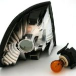 Φλας δίπλα στο φανάρι BMW E38  (1994-1998)  - χρωμίου - σετ 2τμχ.