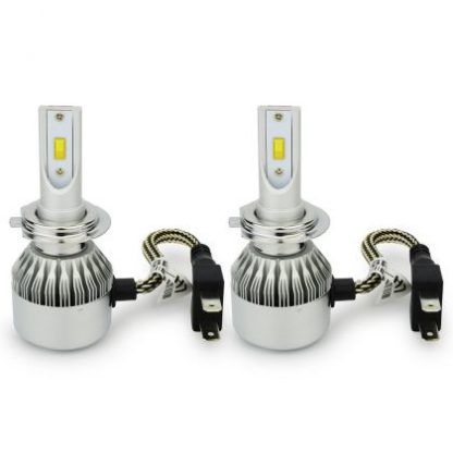 Led λάμπες Η7 για μεσαία ή μεγάλα φώτα 7600 lumen , 36 Watt 6000K - 2τμχ.