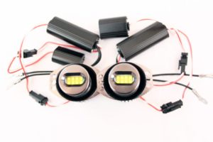 80W led για γνήσια angel eyes για BMW E90 / E91 – λευκό χρώμα – 2τμχ.