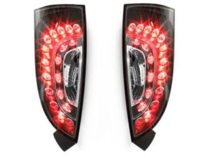 Πίσω φανάρια led για Ford Focus 1994-2004) – μαύρα – σετ 2τμχ.