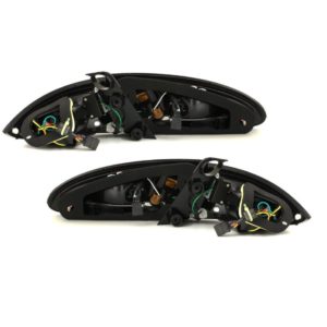 Πίσω φανάρια led για Seat Leon 1P (2005-2009) – black – σετ 2τμχ.