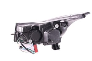 Φανάρια εμπρός led για Chevrolet Cruze (2009-2012) – μαύρα , με λάμπες (Η1) – σετ 2τμχ.