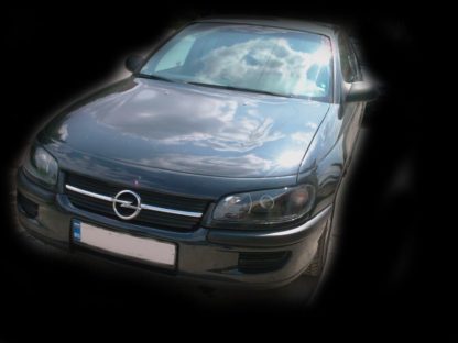 Φανάρια εμπρός για Opel Omega B (1994-1999) - μαύρα , με λάμπες (Η1) - σετ 2τμχ.