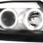 Φανάρια εμπρός angel eyes για BMW Z4 (2003-2009) - CCFL , chrome , με λάμπες (Η1) - σετ 2τμχ.