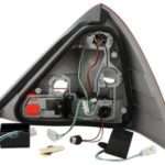 Πίσω φανάρια led για Mercedes R170 SLK (1996-2004) - black - σετ 2τμχ.