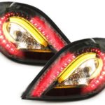 Πίσω φανάρια led για Peugeot 207 (2006-2009) σετ 2τμχ.