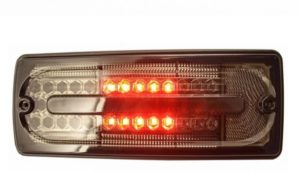 Πίσω φανάρια led για Mercedes W461/W463 G-CLASS (1990-2012) – φιμέ – σετ 2τμχ.