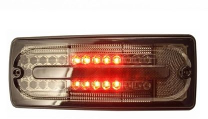 Πίσω φανάρια led για Mercedes W461/W463 G-CLASS (1990-2012) - φιμέ - σετ 2τμχ.