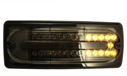 Πίσω φανάρια led για Mercedes W461/W463 G-CLASS (1990-2012) - φιμέ - σετ 2τμχ.