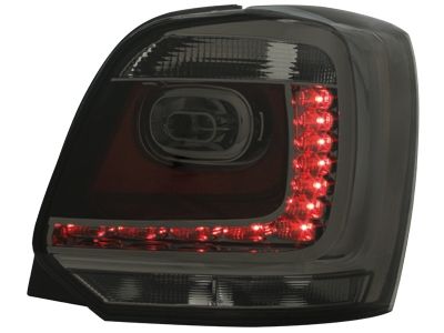 Πίσω φανάρια για Vw Polo 6R (2009+) -φιμέ - σετ 2τμχ.