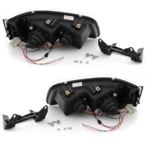 Φανάρια εμπρός led για Vw Transporter T5 (2003-2009) , με λάμπες (Η1) – σετ 2τμχ.