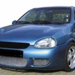 Μάσκα χωρίς σήμα για Opel Corsa  B (1997-2001) - μαύρη