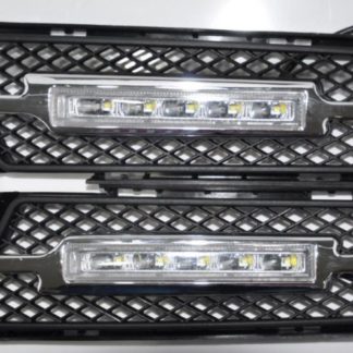 Φώτα ημέρας στη θέση για τα προβολάκια BMW E90 / E91 (2005-2008) - μαύρα