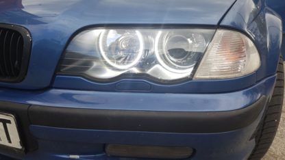Δαχτυλίδια angel eyes για BMW E46 coupe (1998-2003) / BMW E46 Sedan, Combi (1998-2005) led - με 140 led