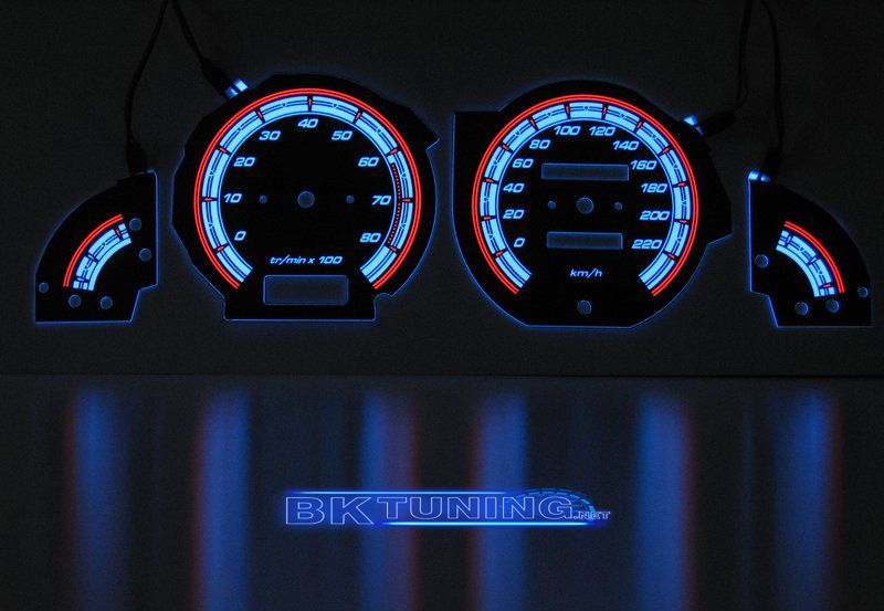 Φωτιζόμενα όργανα για Peugeot 106