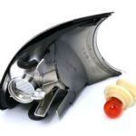 Φλας δίπλα στο φανάρι για BMW E46 coupe / cabrio (2001-2003) - φιμέ - σετ 2τμχ.