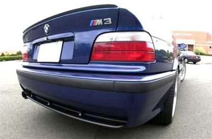 Diffuser πίσω προφυλακτήρα M-Pack μονό για Bmw E36 (1991-1999)