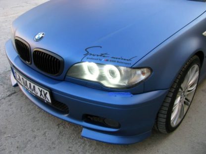 Δαχτυλίδια led angel eyes για BMW E46 coupe (2003+) με 66 led - λευκά