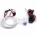Δαχτυλίδια angel eyes lightbar design για BMW E46 coupe (2003+) - κόκκινα