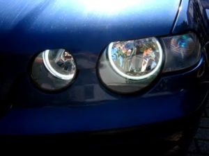 Δαχτυλίδια angel eyes για  BMW E46 compact (2001+) με 66 led – λευκά