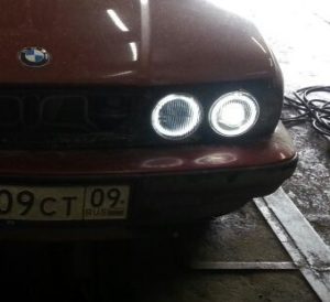 Δαχτυλίδια angel eyes για  BMW E30 / E34 led