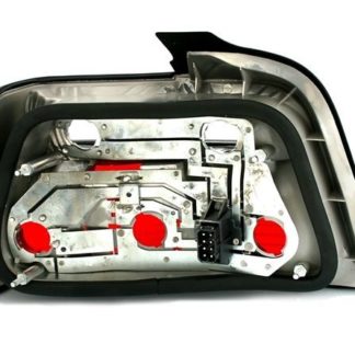 Πίσω φανάρια για BMW E36 (1991-1999) 4d sedan - χρωμίου - σετ 2τμχ.