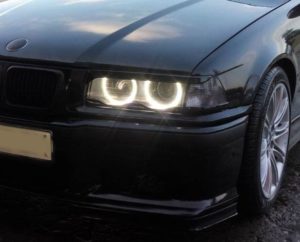 Δαχτυλίδια angel eyes led για BMW E36 / E38 / E39 – με 60 led – Λευκό χρώμα