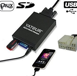 USB / MP3 Changer με Bluetooth* για Honda Accord / Civic / Cr-v / Fr-v / Prelude/ Jazz / S2000 / Odissey / City / Element / Acura - μετά το 2004