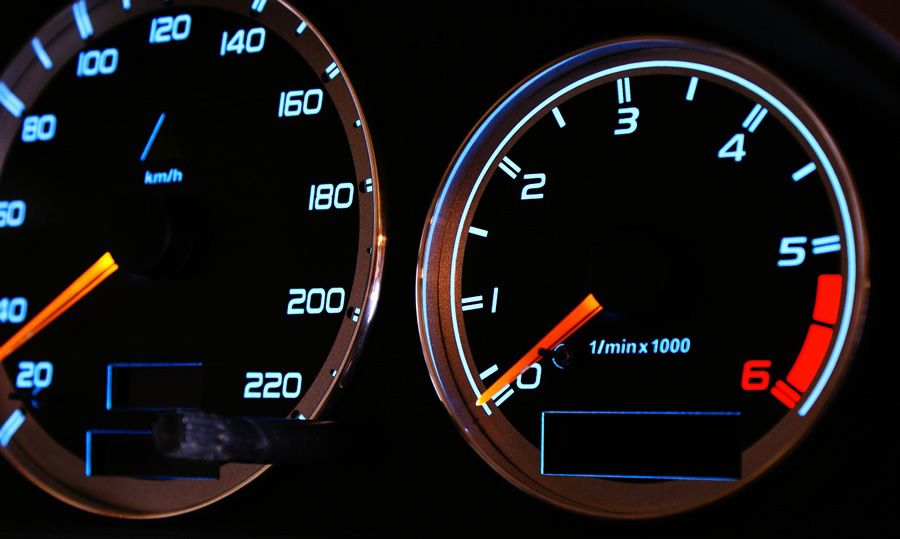 Φωτιζόμενα όργανα για Mercedes W208 CLK (2000-2002) - design 1