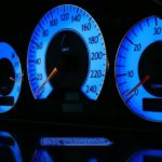 Φωτιζόμενα όργανα για Mercedes W208 CLK (2000-2002) - design 2