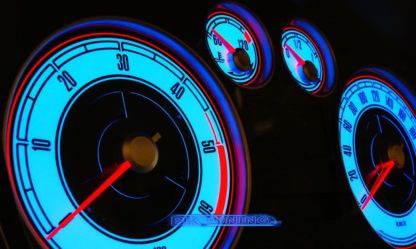 Φωτιζόμενα όργανα για Ford Focus MK7 με ρολόι