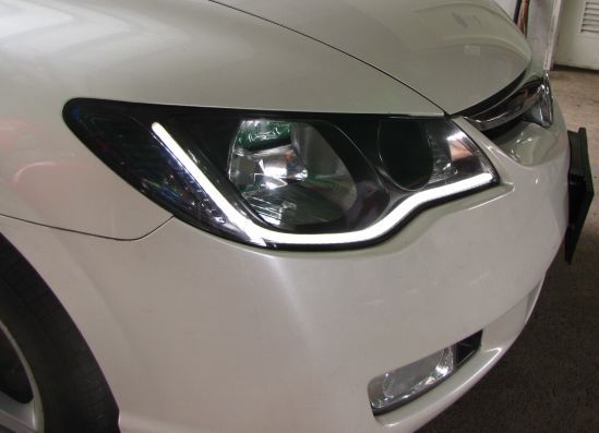 Led lightbar για φώτα ημέρα με dynamik τρεχούμενο φλας 60 cm - 2τμχ.