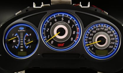 Φωτιζόμενα όργανα για Subaru Impreza WRX/STI (2000-2007) - design 1