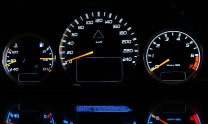 Φωτιζόμενα όργανα για Mercedes W210 (1995-2003) - design 1