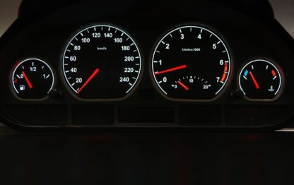 Φωτιζόμενα όργανα κοντέρ για BMW E38 (1995-2002) - design 1