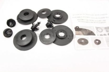 Λαστιχένια πατάκια Rezaw Plast για Tesla Model S (2012+) - τύπου σκαφάκι - 3τμχ.