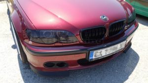 Μάσκα για BMW E46 sedan / combi  (2001+) – Piano Design – 2τμχ.