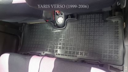 Λαστιχένια πατάκια Rezaw Plast για Toyota Verso S (2010+) - τύπου σκαφάκι - 3τμχ.