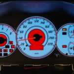 Φωτιζόμενα όργανα ταμπλό για Honda Civic / Type R (2001-2005) - design 2