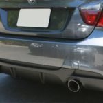 Diffuser πίσω προφυλακτήρα για BMW E90 (2005-2012) M-Performance - διπλό