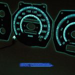 Φωτιζόμενα όργανα ταμπλό για Nissan Primera P11 πριν το facelift - design 1