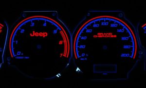 Φωτιζόμενα όργανα ταμπλό για Jeep Grand Cherokee (1999-2001)