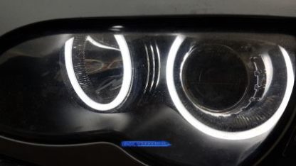 Δαχτυλίδια angel eyes lightbar για BMW X3 E83 (2000-2010) - λευκό χρώμα