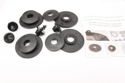 Λαστιχένια πατάκια Rezaw Plast για Isuzu D - MAX II 2011 - front 2pcs. - τύπου σκαφάκι - 2τμχ.