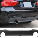 Diffuser πίσω προφυλακτήρα για BMW E90 (2005-2012) M pack - διπλό για διπλές απολήξεις