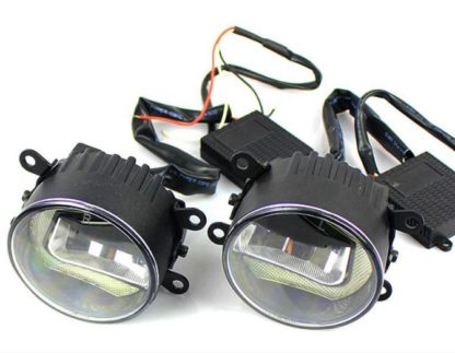 Προβολάκια led με ledbar για φώτα ημέρας για Golf 5 , Citroen , Suzuki , Nissan , Porcshe , Opel , Ford ,Peugeot ,Vw 2 τμχ.