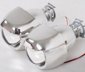 Bi xenon προτζέκτορες για ενσωμάτωση Morimoto Mini 2'' – σετ με 2 καπάκια οβάλ