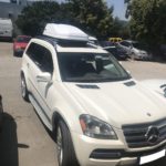 Μπαγκαζιέρα οροφής ACTIVE M 187x88x44cm με διπλό άνοιγμα με κλειδί, 450 λίτρα - λευκή